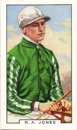 1936 Gallaher Famous Jockeys #33 Bobby Jones Front